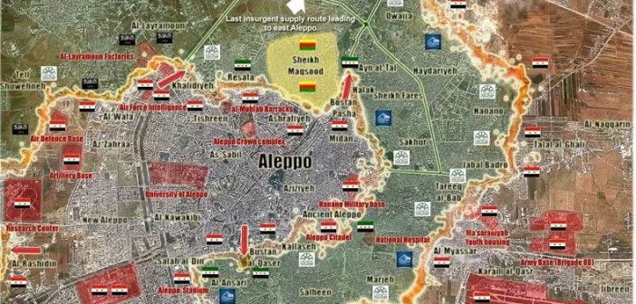 aleppo map