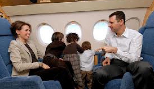 Bashar Al-Assad családjával