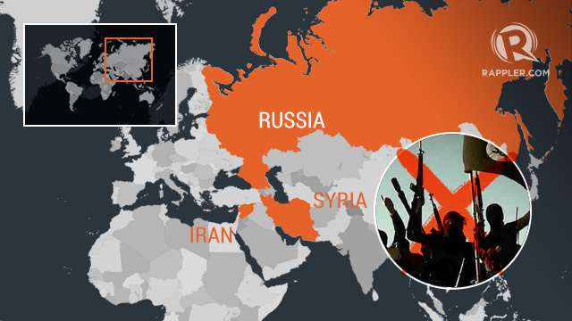 orosz szíria irán irak