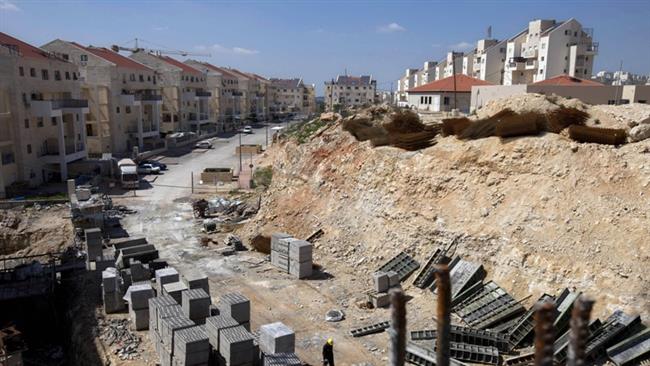 A megszállt ciszjordániai Modiin Illit településen folyik az új telepek építése a zsidók részére 2011. március 14-én – AP 
