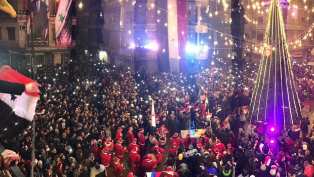 Aleppoi Karácsony: Muszlimok és keresztények közösen ünnepelnek 