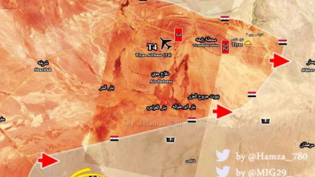 szíria sivatag t4 légitámaszpont 2017.02.01.
