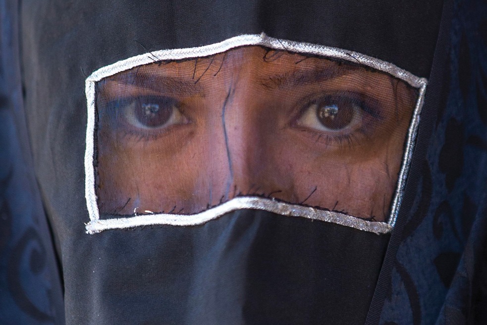 Síita muszlim nő Iránban Forrás: AFP