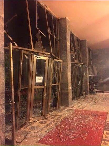 A török parlament a támadás után