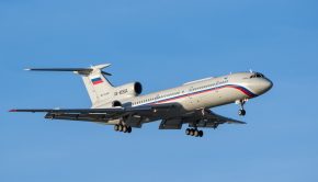 Tu-154-es orosz repülő. Forrás: Shutterstock