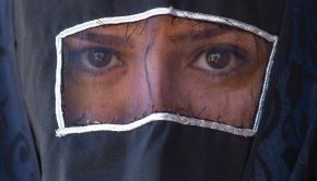 Síita muszlim nő Iránban Forrás: AFP