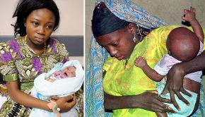 Tinédzser édesanyák Nigériában Forrás: AFP